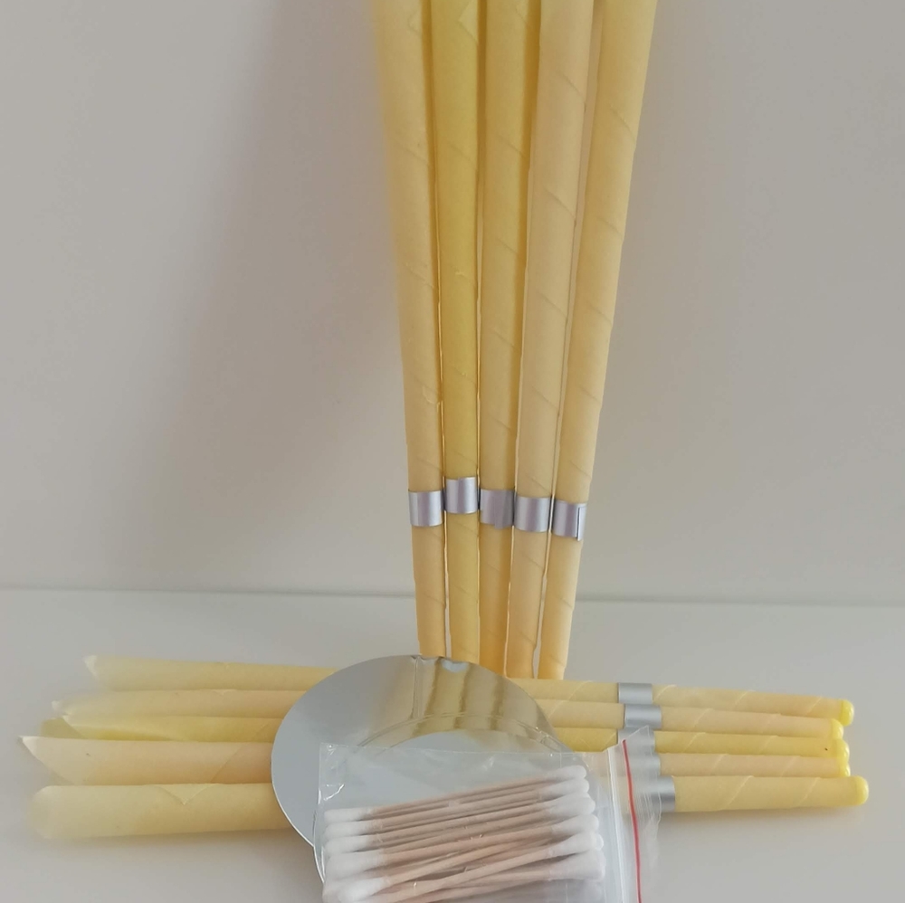 Beeswax cones 10 pcs